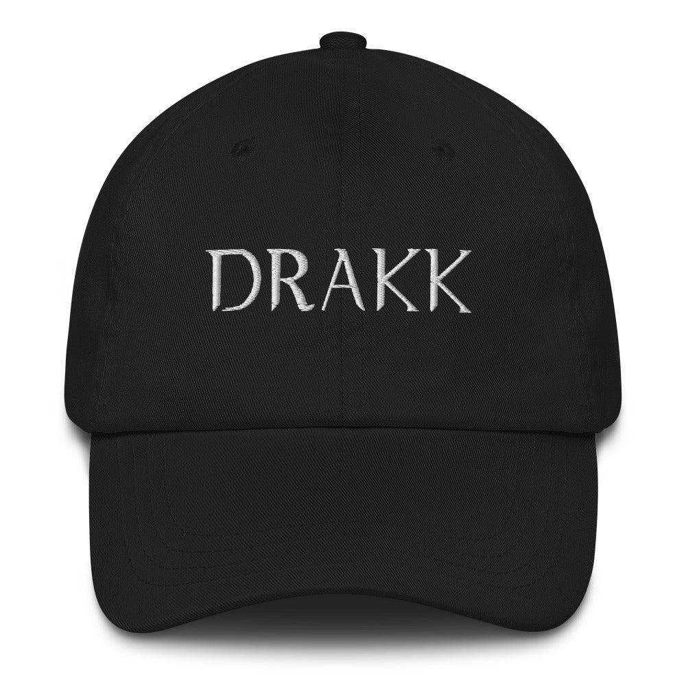DRAKK Dad Hat White