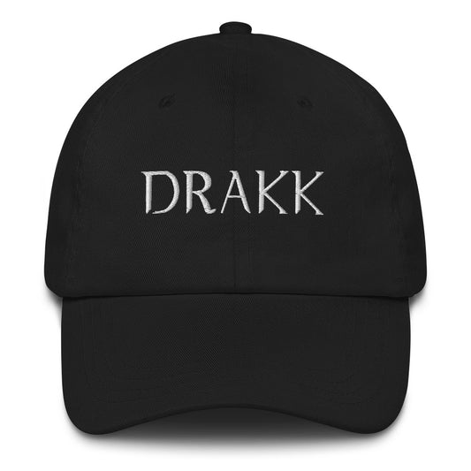 DRAKK Dad Hat White